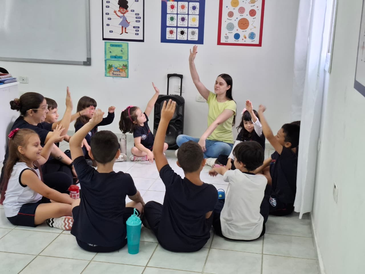 Espaço de brincar e faz de conta do Colégio Lumine